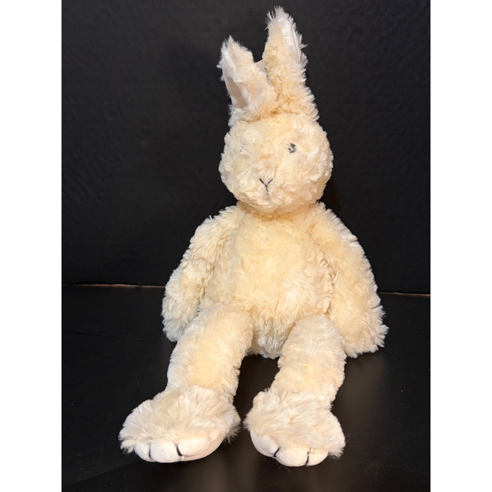 NWT Jellycat Small Pickles Cream Bunny Shaggy Plush Retired Stuffed Animal PS3BC